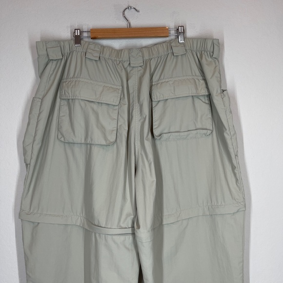 Cabela's Pants Men's Size 4XL 30L Guidewear Convertible Beige Cargo Outdoor - Picture 6 of 14